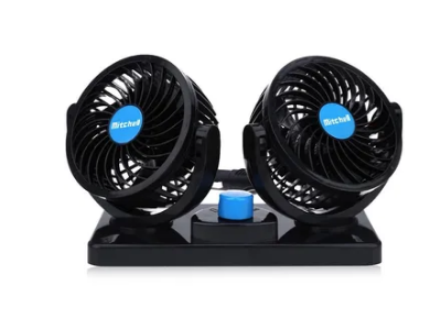 VENTILADOR CARRO COCHE AIRE 360° 12v